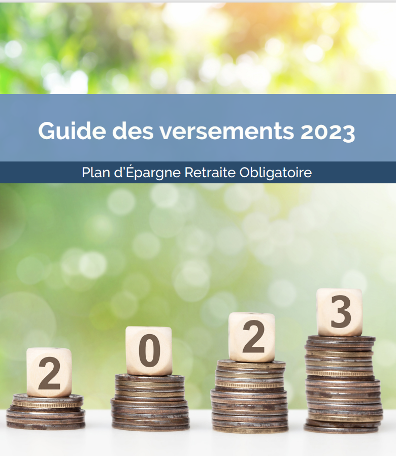 Informations sur le PERO : guide des versements